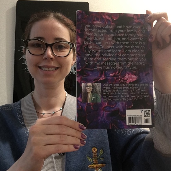 Book of poetry topic: Autism and self acceptance personalized signed copy - Picture 2 of 7